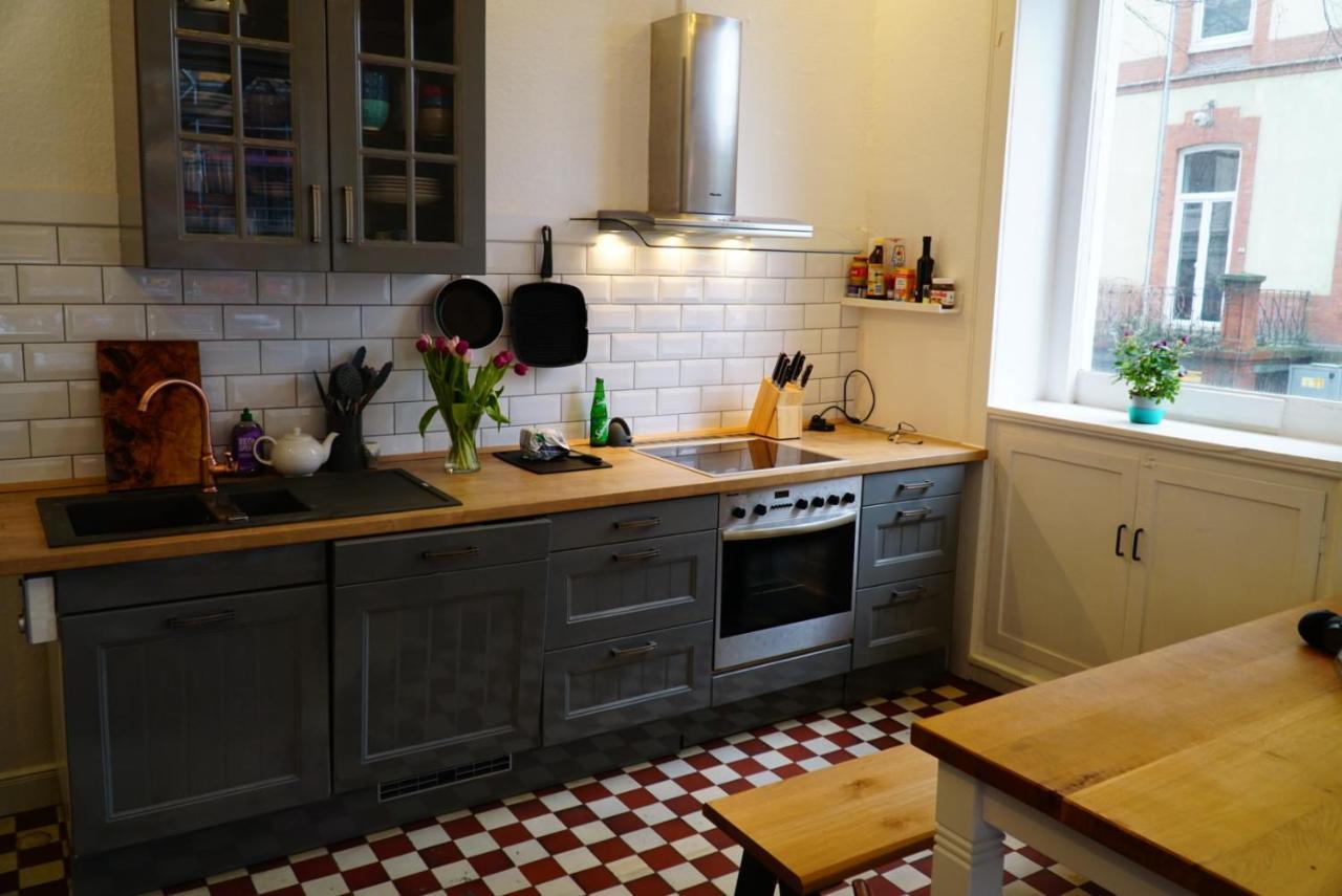 Grosszuegige Altbauwohnung In Bestlage 함브루크 외부 사진
